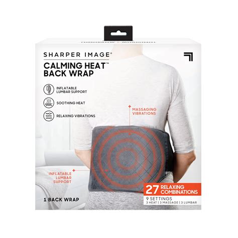 Calming Heat Back Wrap Portable Power Pack - 9 Settings. . Calming heat back wrap